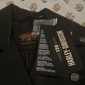 Harley Davidson 120 year anniversary leather jacket